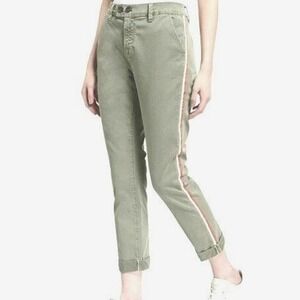 FRAME Le High straight Jeans Womens‎ size 26 Flash side stripe Denim Ankle 26x25